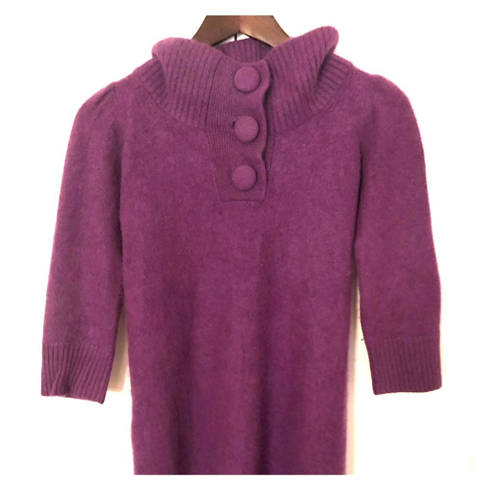 Cashmere sweater dress
